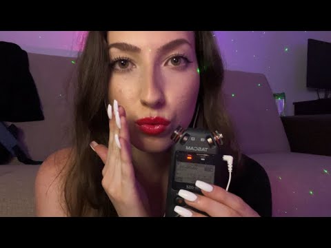 ASMR SLOW AND GENTLE BRAIN MELTING MOUTH SOUNDS (TASCAM)