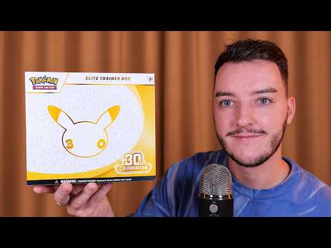 ASMR Pokémon 30th Anniversary Pack Opening