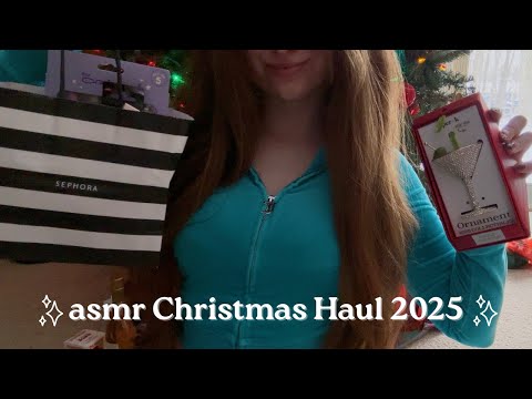 ASMR What I Got For Christmas 2025 🎄🎁🍷🌟