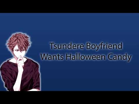 ASMR Tsundere Boyfriend Wants Halloween Candy Roleplay
