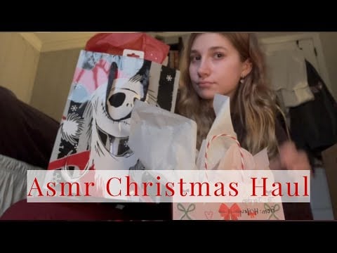 Asmr Christmas Gift Haul