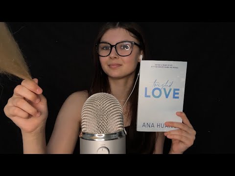 ASMR Random Triggers (hair straightening, book reading and more) Millie’s custom video