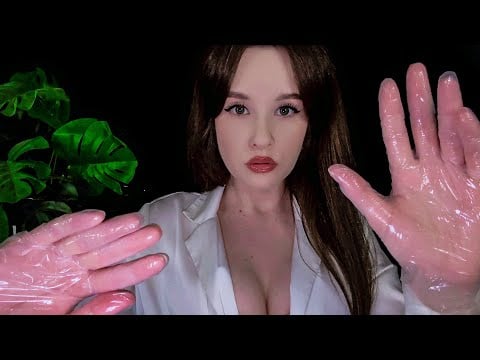 ASMR Doctor Sleep ДОКТОР СОН МАССАЖ Pencil Sounds Whisper Massage in Gloves