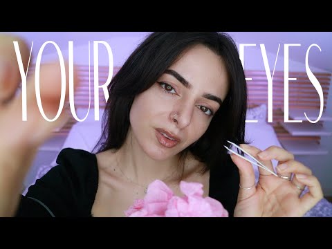 ASMR Имаш Нещо в Окото (Шепнене на Български) 👁 Getting Something Out of Your Eye (Whispered)