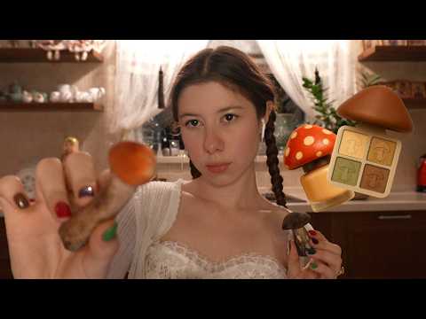 ASMR: I'll do your Mushroom Makeup 💄🍄 