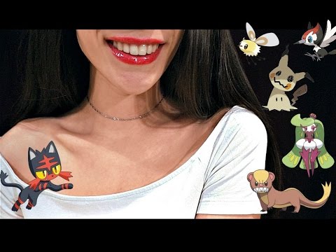 ASMR Whisper Ear To Ear - New Pokemon Sun & Moon 🐝