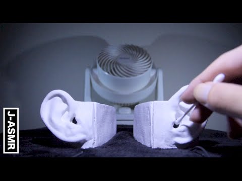 [音フェチ]耳かき with サーキュレーター/Ear cleaning with Fan white noise[ASMR]