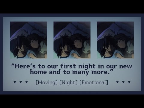 First night in our new home [ASMR Girlfriend RP F4A] [Moving] [Night] [Emotional]