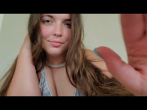 Lofi ASMR No Talking | Eye Contact | Hand Movements | Nail Tapping 💅