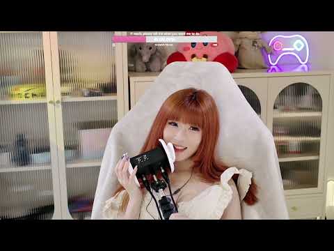 ASMR relaxing Stream (I almost fall asleep myself)Total experience！