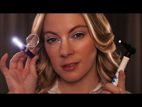 ASMR Ear Exam & Thorough Ear Cleaning 🎧 Ear to Ear, Binaural