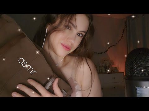 АСМР быстренькие триггеры из новой сумочки +вайбик, болтаааю ฅ⁠^⁠•⁠ﻌ⁠•⁠^⁠ฅ