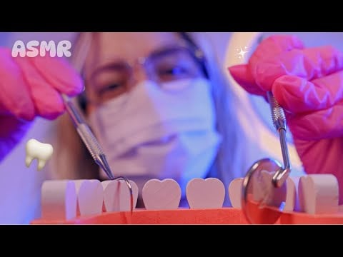 ASMR Dentista 🦷💕 Cuidando dos Seus Dentinhos com Muito Carinho