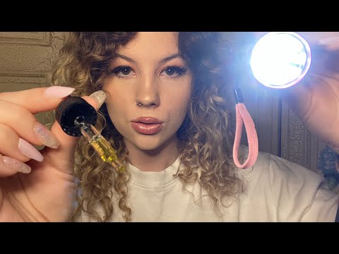 ASMR Follow My Instructions For Sleep💖 (follow the light, random tests)