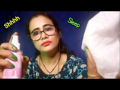 Asmr Taking Care of You while You Sleep (Makeup Removal + skincare) 😴 RP | AsmrGhosal |