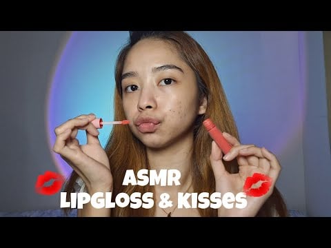 ASMR Lipgloss & kisses  😘