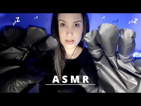 ASMR  - Luvas que vão te arrepiar (Atenção Pessoal; Tirando suas energias negativas)