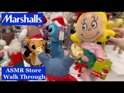 ASMR Gum Chewing Marshalls Store WalkThrough | Whispered Voice Over