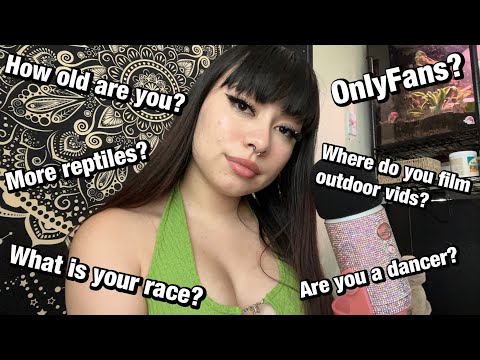 ASMR Q&A | Lots of Whispered Rambling