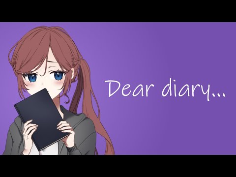 Your Crush Writes About You In Her Diary (ASMR Roleplay) [F4M]