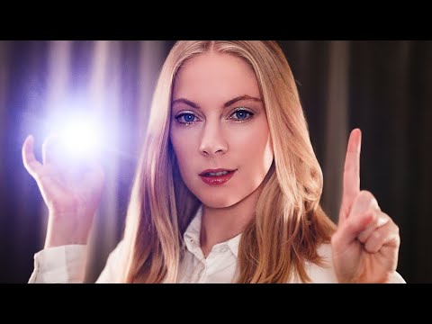 ASMR EXTREMELY Detailed Eye Exam 👀 Medical Roleplay for Sleep, Light Trigger Tests, Eyes Closed
