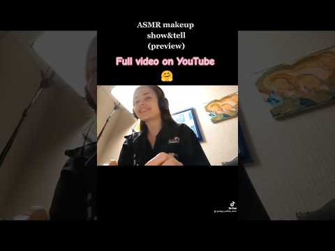 Full video on my page 🤗 #asmr #shorts #makeup #lofi #tiktok