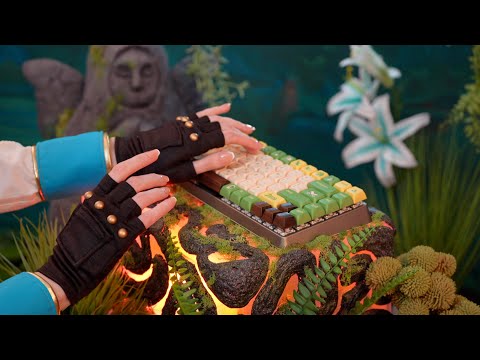 Legend of Zelda 🍃 Keyboard Typing for Relaxation (ASMR)