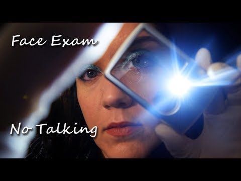 ASMR Pointless Face Exam - No Talking, Crinkly Shirt