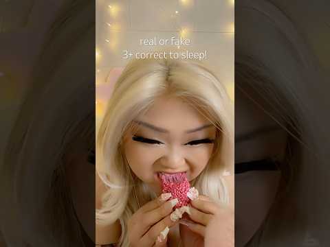REAL OR FAKE ASMR #asmr