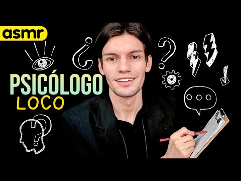 ASMR de PSICÓLOGO LOCO *asmr roleplay | ASMR Español | Mol