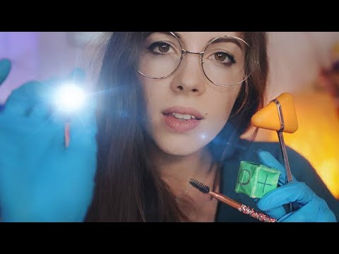 ASMR | Cranial Nerve Exam That Will Make 100% Of You Sleep 😴