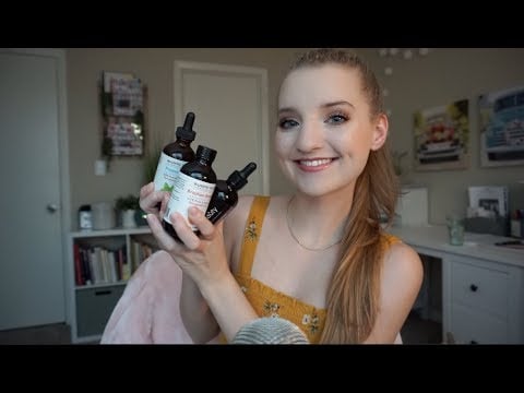 [ASMR] Soft Spoken Essential Oil Unboxing - Glass Tapping + Bubble Wrap Crinkles
