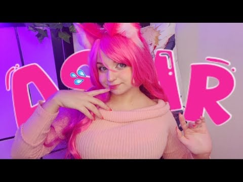 ASMR TE DANDO BANHO DE GATO | SPIT PAINTING 👅💦