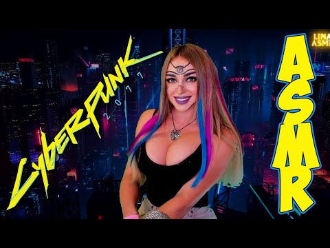 ⛓⚙️📀CYBERPUNK ASMR KYBER ELF LINA ASMR📀⛓⚙️