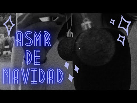 #Asmr #AsmrEspañol #AsmrNavidad ASMR con cositas de navidad🧚🏼‍♀️ || vsm ASMR