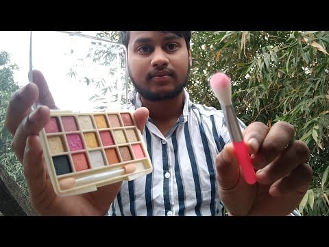 ASMR OUTDOOR Fast Doing Your Makeup 💄