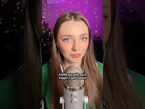 ASMR but with each trigger it gets darker #asmr #asmrsounds #asmrrelax #asmrsleep #relax