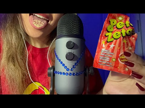 ASMR - Eating Popping Candy