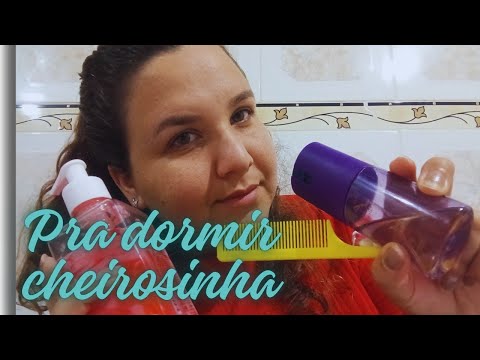 ASMR caseiro| Melhor amiga te arrumando pra ir dormir 😴🛌