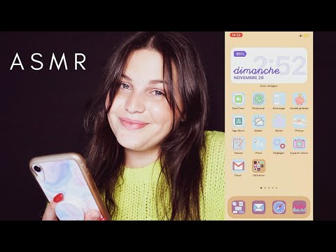 ASMR FRANÇAIS⎪WHAT'S ON MY PHONE 📱