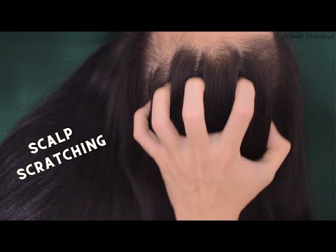 ASMR Real Person Hair Parting, Hair Brushing, Hair Treatment, Hair Sounds For Relieve Headache