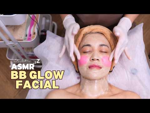 I tried BB glow Facial Pigment Infusion Microneedling (ASMR)