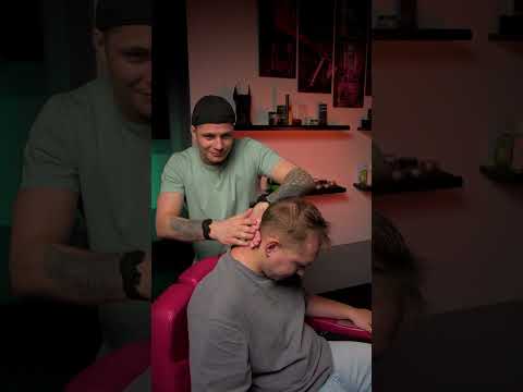 ASMR: classic head barber massage