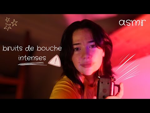 ASMR ೀ⋆｡bruits de bouche hyper intenses (mic eating, bisous, ...)