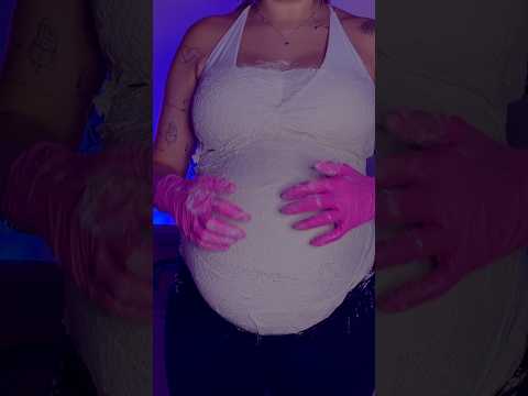 wir GIPSEN meinen Babybauch 🥹🤰 #asmr #asmrvideo #asmrsounds