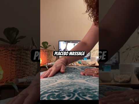 Placebo massage for sleep. #asmr #oddlysatisfying #reiki #relax