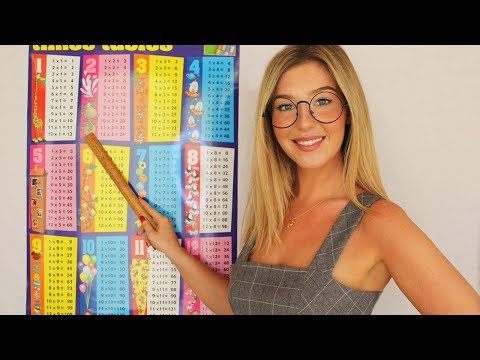 ASMR Teacher Maths Lesson Roleplay