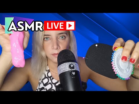 ASMR en VIVO!! PARA DORMIR RÁPIDO Y RELAJADO