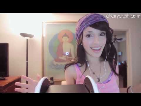Cherry Crush ASMR Sleepy ASMR  Q&A  3dio  CherryCrushasmr