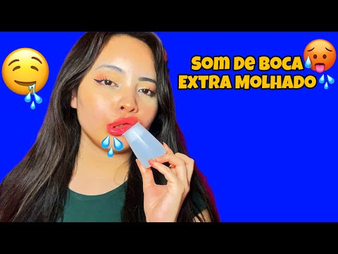 Asmr Som De Boca 👄💦 Extra molhado🥵 without speaking